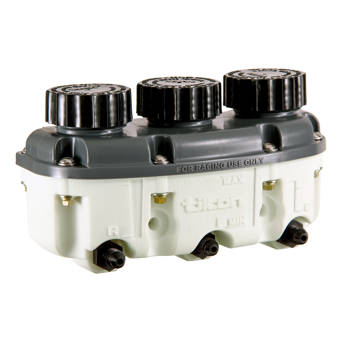 TILTON Reservoir Plastic 3- Chamber Low Profile -4an 72-578