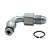 TILTON Inlet Swivel Fitting 90 Deg Male 4an 79-523