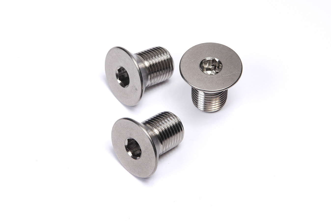 Ti22 PERFORMANCE Front Rotor Bolts 3pcs Titanium 1/2inx20 1in TIP1080