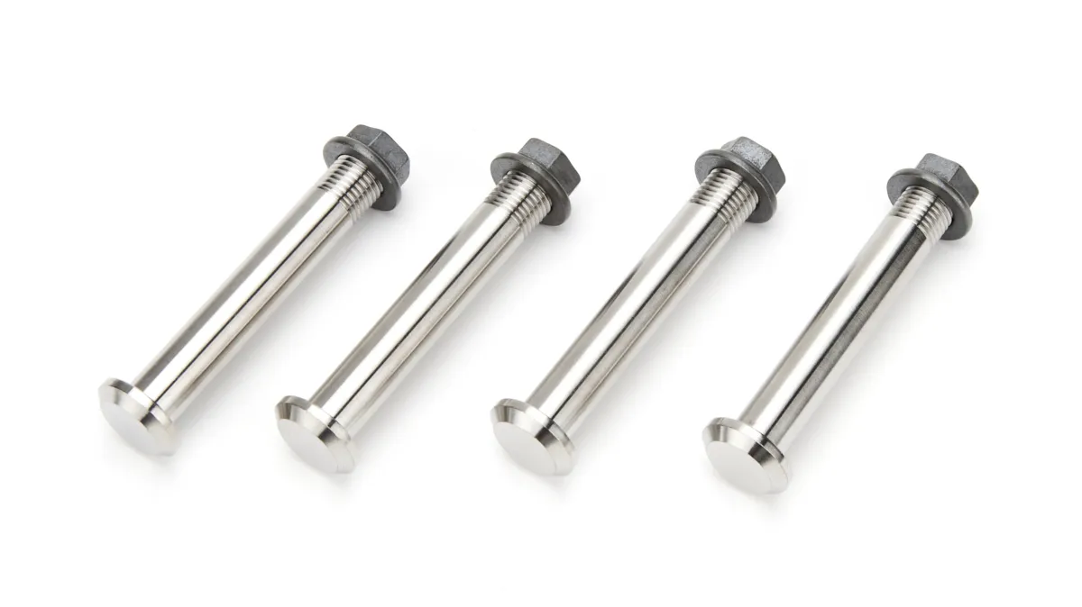 Ti22 PERFORMANCE Motor Plate Bolt Kit Titanium With Jet Nuts TIP1110