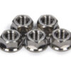 Ti22 PERFORMANCE Front Hub Flange Nuts Titanium 3/8-16 5pk TIP1228