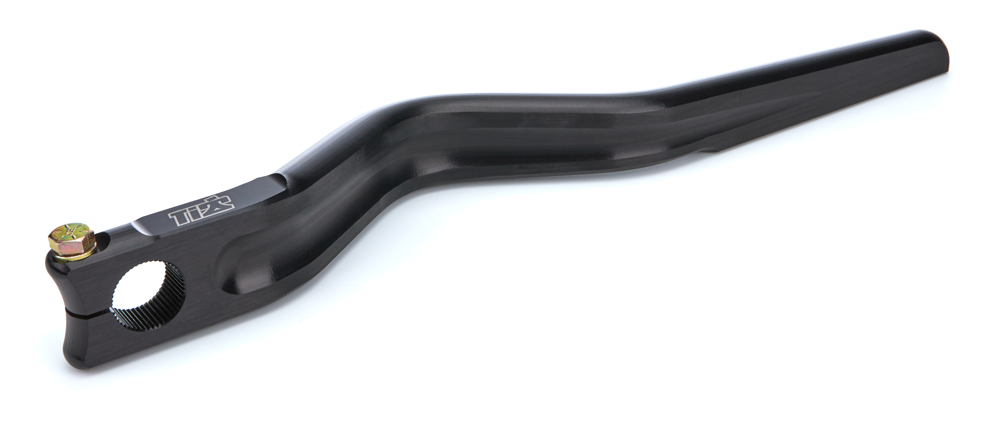 Ti22 PERFORMANCE Heavy Duty S-Bend Left Front Torsion Arm Black TIP2372