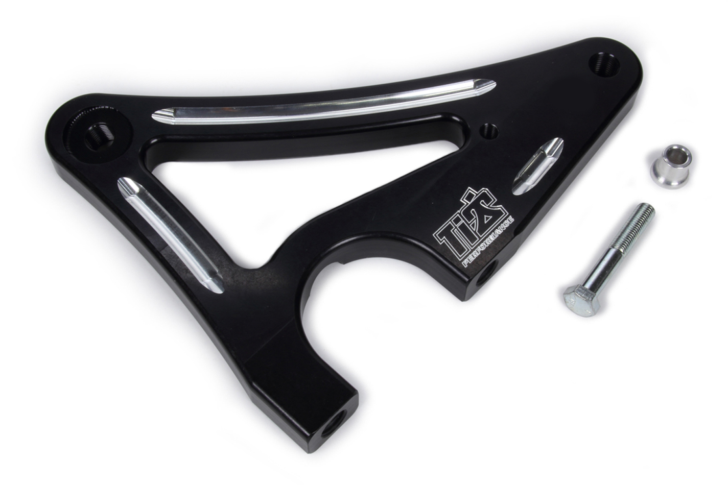 Ti22 PERFORMANCE Combo Steering Arm LH Adj Black TIP3020