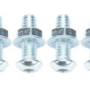 Ti22 PERFORMANCE Mini Sprint Front Studs And Nuts 4 Each Steel TIP3575