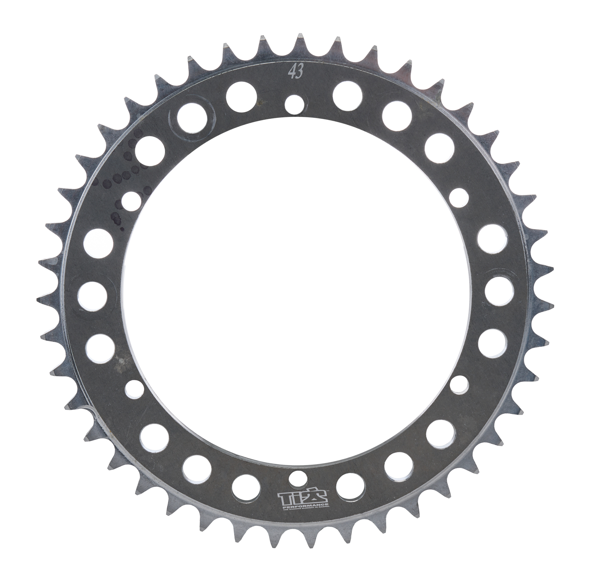 Ti22 PERFORMANCE 600 Rear Sprocket 6.43in Bolt Circle 43T TIP3841-43