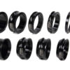 Ti22 PERFORMANCE 600 Wheel Spacer Kit 11 Piece Black TIP3925