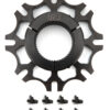 Ti22 PERFORMANCE Brake Rotor Hub Inboard Splined Black Aluminum TIP4025