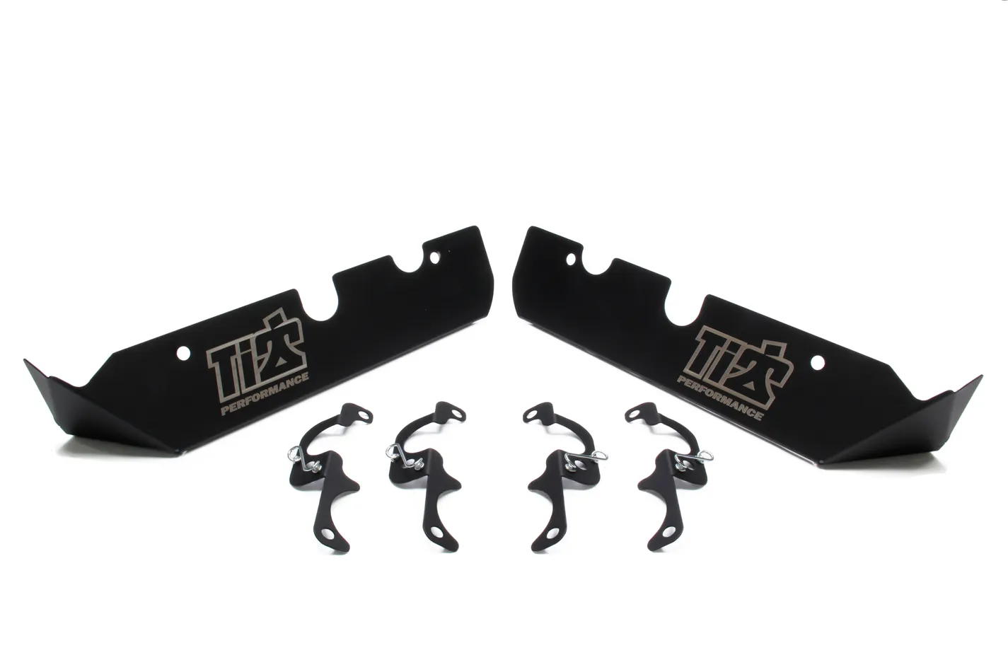 Ti22 PERFORMANCE Spark Plug Guards Complete Black TIP5100