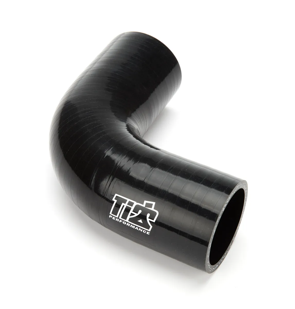 Ti22 PERFORMANCE 90 Degree Bend 1-3/4in Silicon Hose Black TIP5167