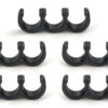 Ti22 PERFORMANCE Line Clamp Triple -6 Fuel Line 5 Pack TIP5573