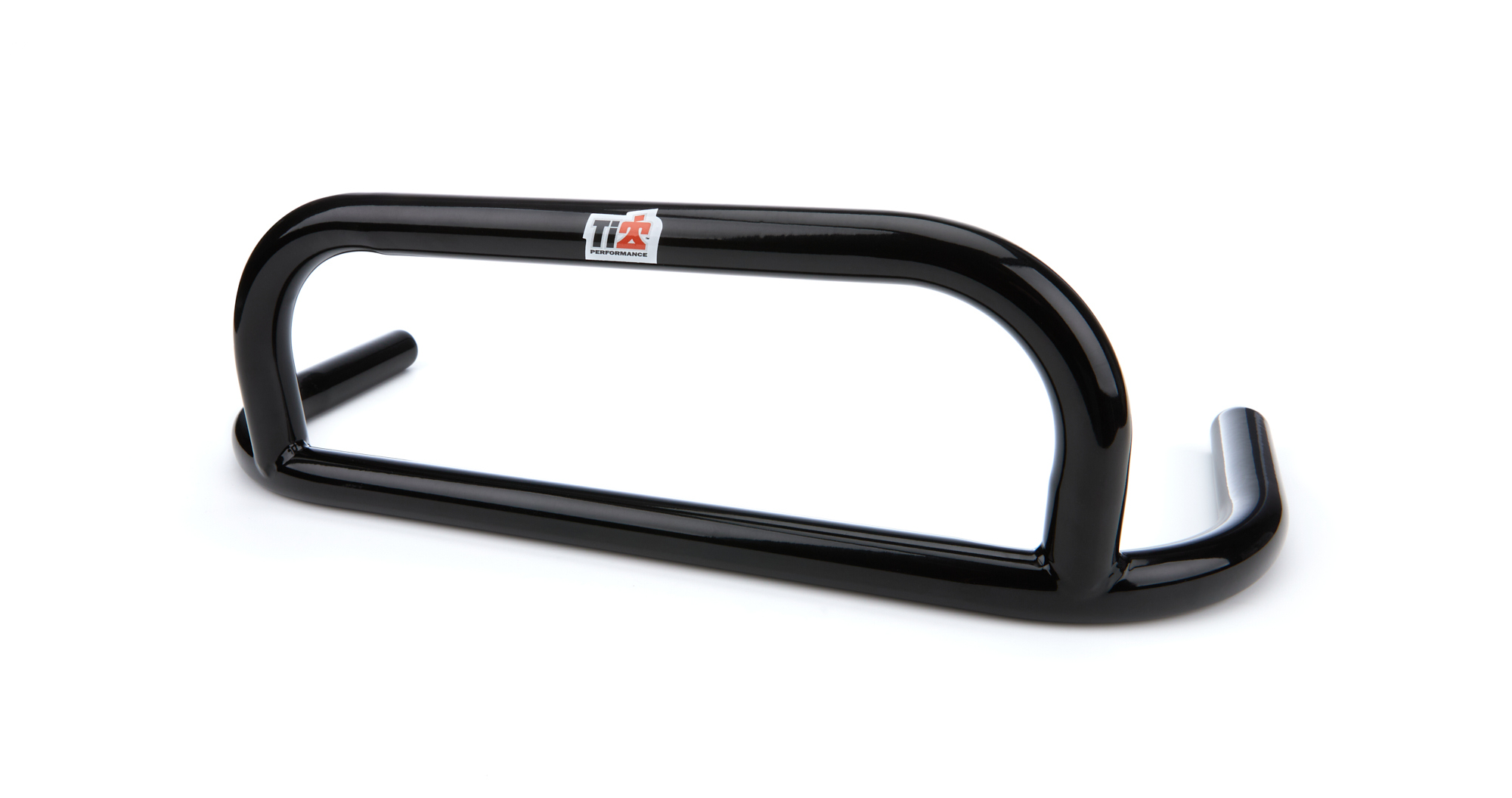 Ti22 PERFORMANCE Bumper Front 1in Tube Hoop Style 4130 Black TIP7010