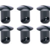 Ti22 PERFORMANCE Oval Head Buttons .450 Long Black 10 Pack TIP8132