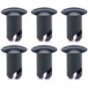 Ti22 PERFORMANCE Oval Head Buttons .600 Long Black 10 Pack TIP8134