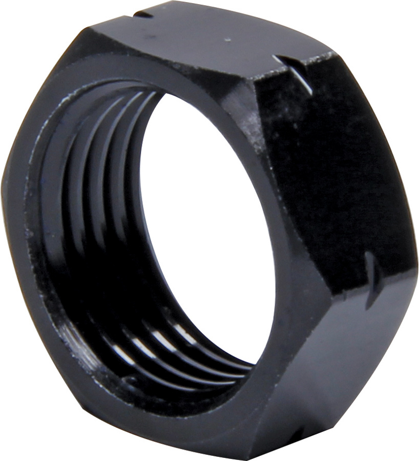 Ti22 PERFORMANCE Jam Nuts 5/8-18 LH Thin OD Alum Black 10pk TIP8273-10