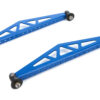 TRUE PERFORMANCE & FABRICATION Spoiler Brace 10.5in Blue Pair DTR1304