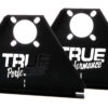 TRUE PERFORMANCE & FABRICATION Toe Plates Mini-Cup 4x4 Pair DTR7014