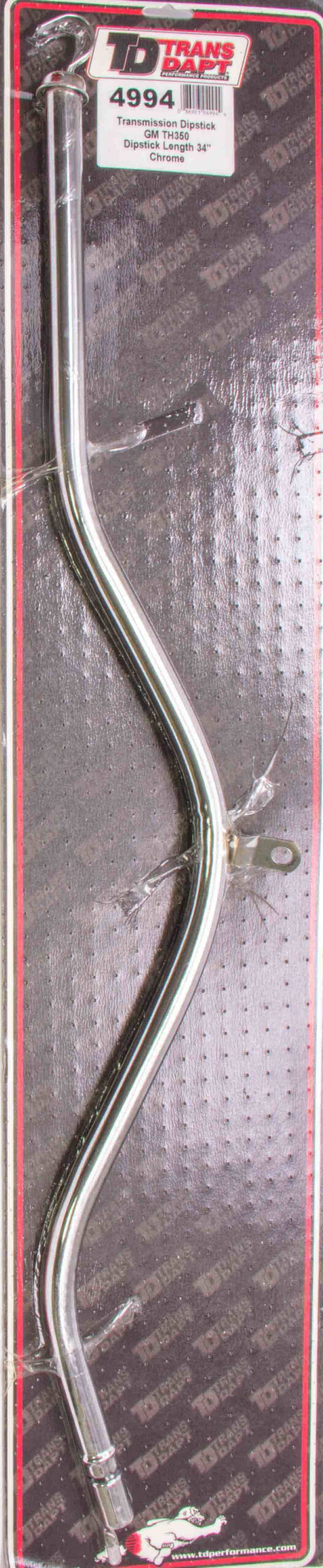 thumbnail image 2 of Trans-Dapt Chrome Oil Pan Dipstick - OEM Style Replacement With 1-Year Warranty 2 of 5