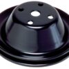 TRANS-DAPT SBC SWP Water Pump Pulley 1 Groove Black 8600