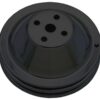 TRANS-DAPT SBC SWP Water Pump Pulley 2 Groove Black 8601