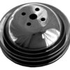 TRANS-DAPT BBC SWP Water Pump Pulley 2 Groove Black 8615