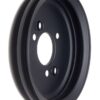 TRANS-DAPT BBC SWP Crankshaft Pulley 2 Groove Black 8616