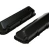 TRANS-DAPT 68-88 Ford 429-460 Valve Covers Black Baffled 8732