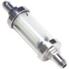 TRANS-DAPT 3/8in Clear Fuel Filter 9245