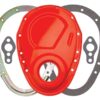 TRANS-DAPT SBC 2pc Timing Cover Orange 9923