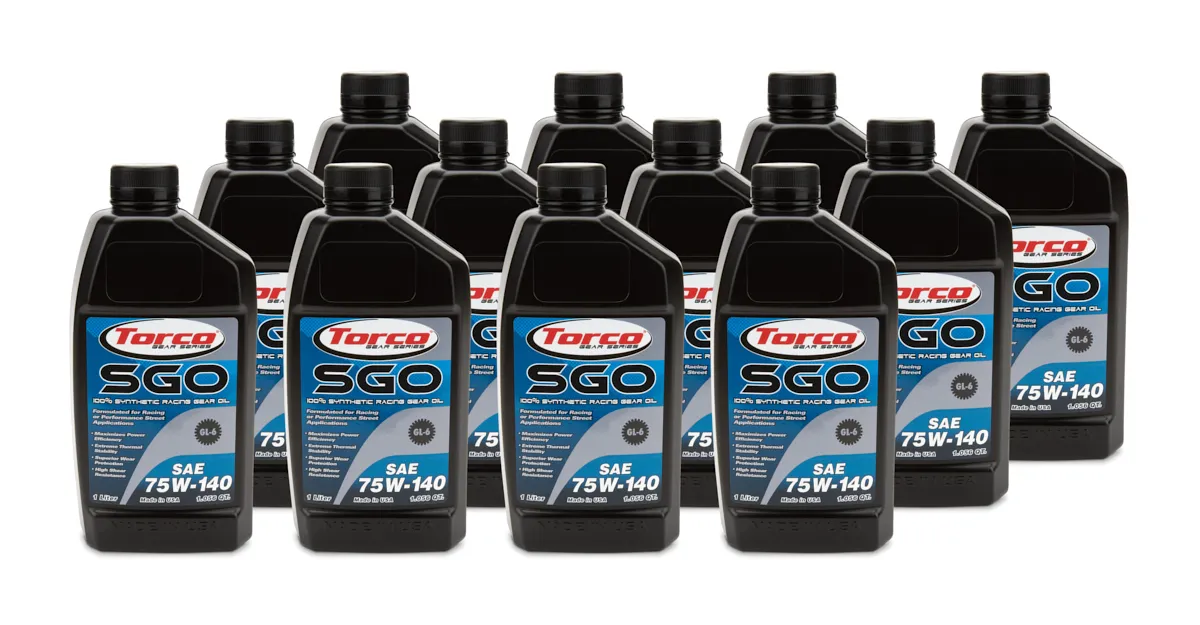 TORCO SGO 75w140 Synthetic Racing Gear Oil Case/12 A257514C