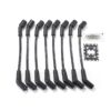 TOP STREET PERFORMANCE 8.5mm Black Wire Set 135 Degree Boots 81028