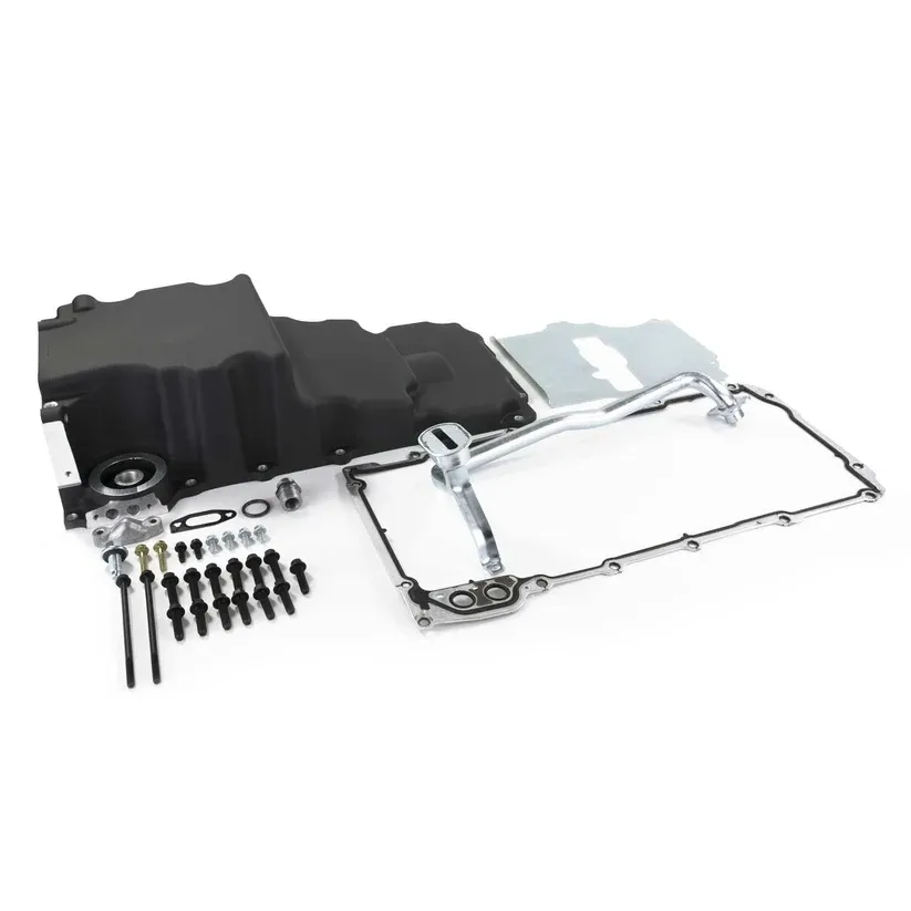 TOP STREET PERFORMANCE LS Low Profile Retrofit Black Oil Pan 81073BK