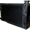 TRIPLE X RACE COMPONENTS Radiator 18 Wide x 10 High Mini Sprint Black 600-EG-0020BLK