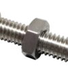 TRIPLE X RACE COMPONENTS 600 Torsion Stop Adj Bolt With Nut Ea 600-SU-0455