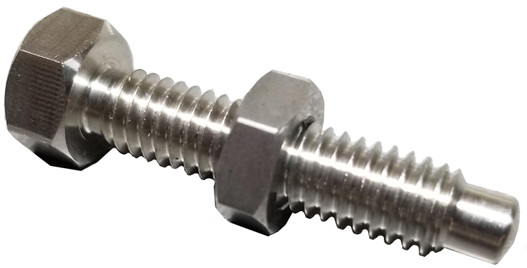 TRIPLE X RACE COMPONENTS 600 Torsion Stop Adj Bolt With Nut Ea 600-SU-0455