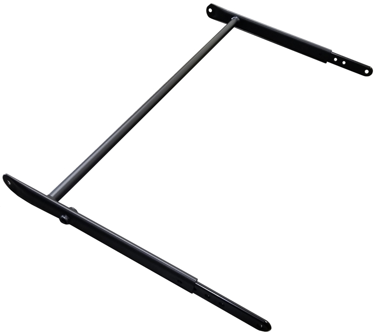 TRIPLE X RACE COMPONENTS 600 Mini Sprint Aero Top Wing Tree Black 600-TW-0139BLK