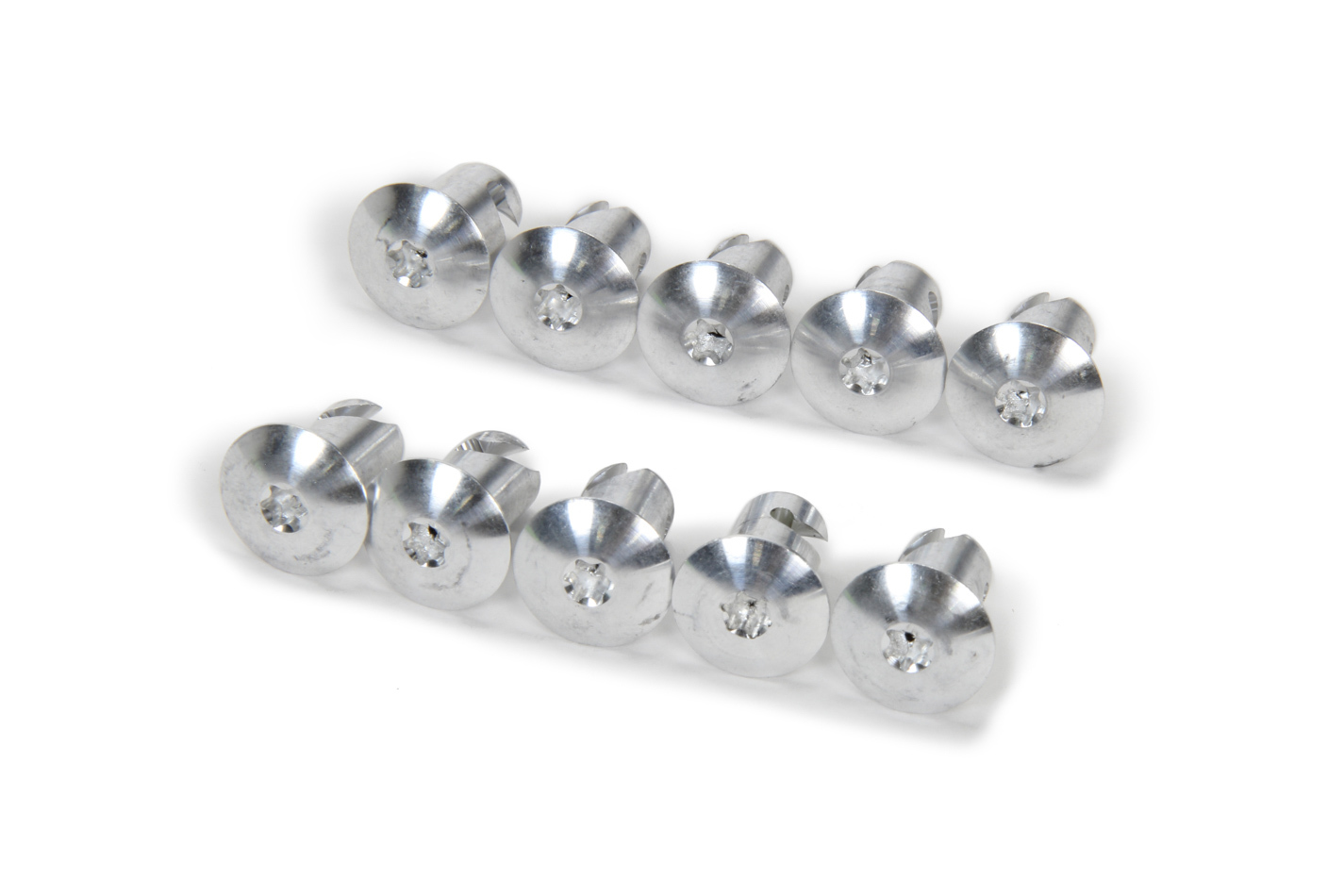 TRIPLE X RACE COMPONENTS Torx Head Button Alum .550 Long 10pk CH-4418-10