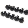 TRIPLE X RACE COMPONENTS Torx Head Button Alum .550 Long Black 10pk CH-4418BLK-10