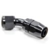 TRIPLE X RACE COMPONENTS #10 45 Degree Swivel Hose End HF-24510BLK