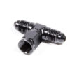 TRIPLE X RACE COMPONENTS #4 Tee w/ Female Swivel HF-41004BLK