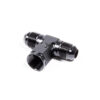 TRIPLE X RACE COMPONENTS #6 Tee w/ Female Swivel HF-41006BLK