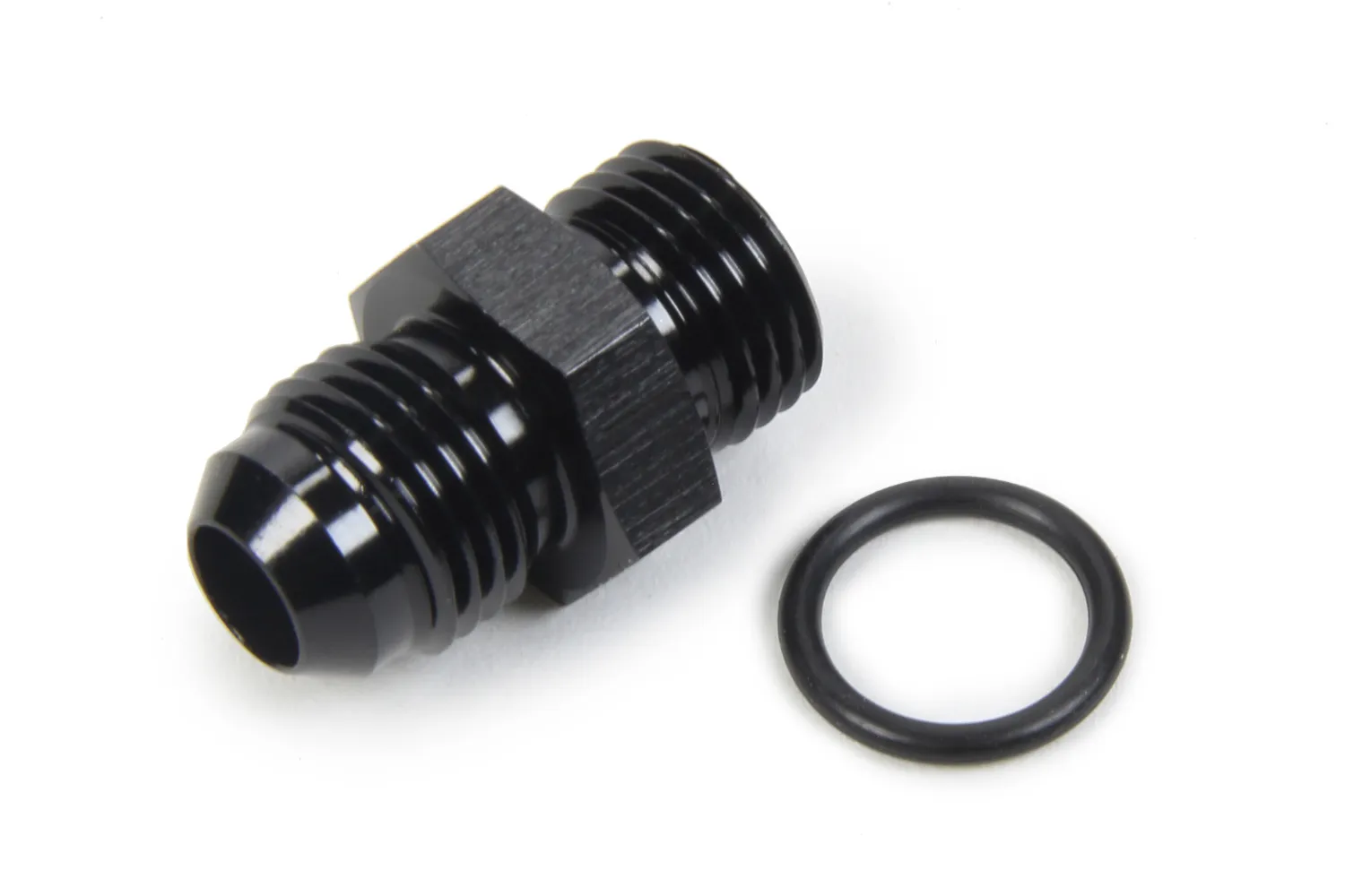 TRIPLE X RACE COMPONENTS AN to O-Ring -6 x 9/16-18 (-6) HF-80660BLK