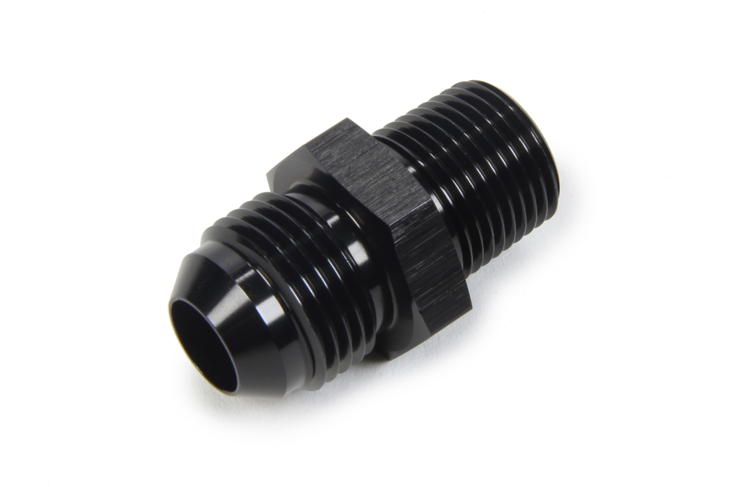 TRIPLE X RACE COMPONENTS AN to NPT Straight #8 x 3/8 HF-90083BLK