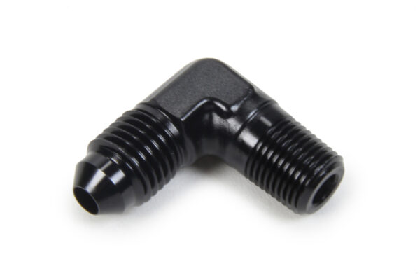 TRIPLE X RACE COMPONENTS AN to NPT 90 Degree #4 x 1/8 HF-99041BLK