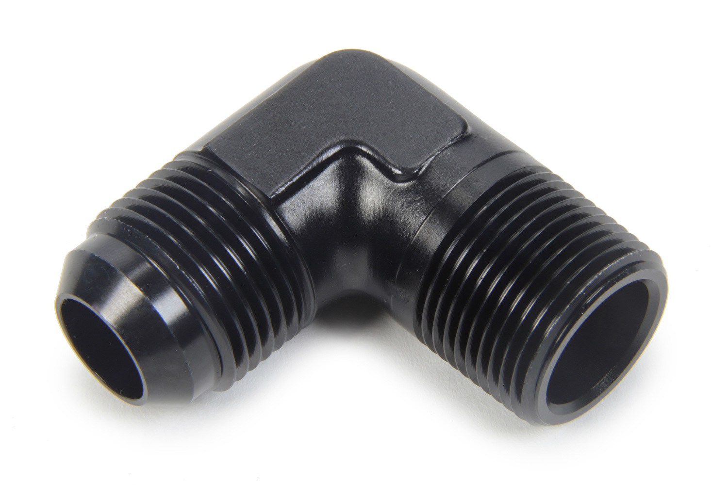 TRIPLE X RACE COMPONENTS AN to NPT 90 Degree #12 x 3/4 HF-99125BLK