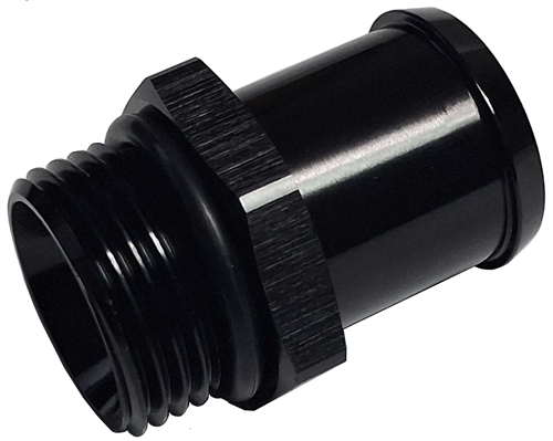 TRIPLE X RACE COMPONENTS Radiator Adapter Hose Fitting -12 O-Ring 1in HF-99860BLK
