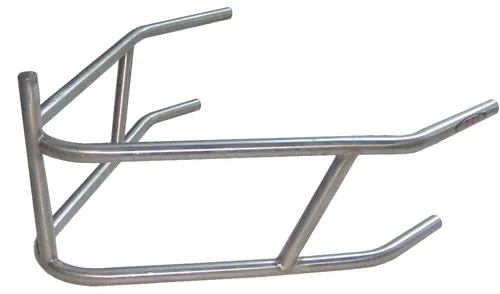 TRIPLE X RACE COMPONENTS Midget Rear Bumper S/S w/ Post MID-BN-0066