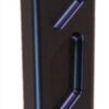 TRIPLE X RACE COMPONENTS Midget Pitman Arm Angle Broached Black MID-ST-0008BLK