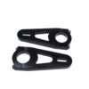 TRIPLE X RACE COMPONENTS Tail Tank Clamps For Sprintcar Black SC-CH-7250BLK