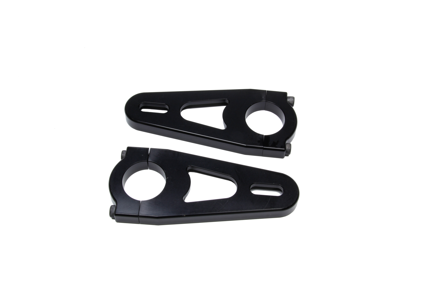 TRIPLE X RACE COMPONENTS Tail Tank Clamps For Sprintcar Black SC-CH-7250BLK