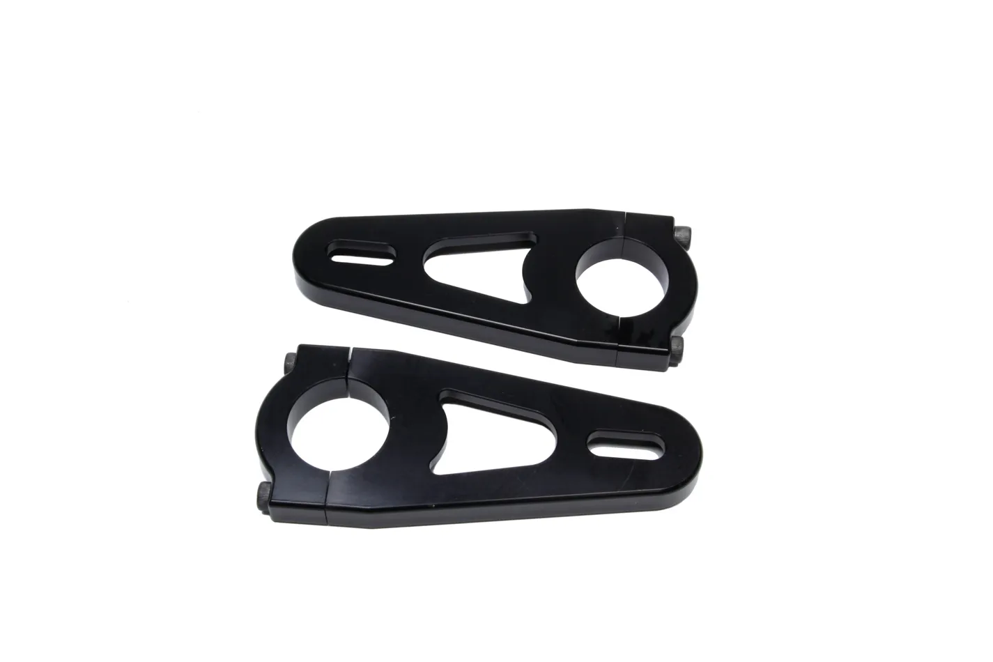 TRIPLE X RACE COMPONENTS Tail Tank Clamps For Sprintcar Black SC-CH-7250BLK
